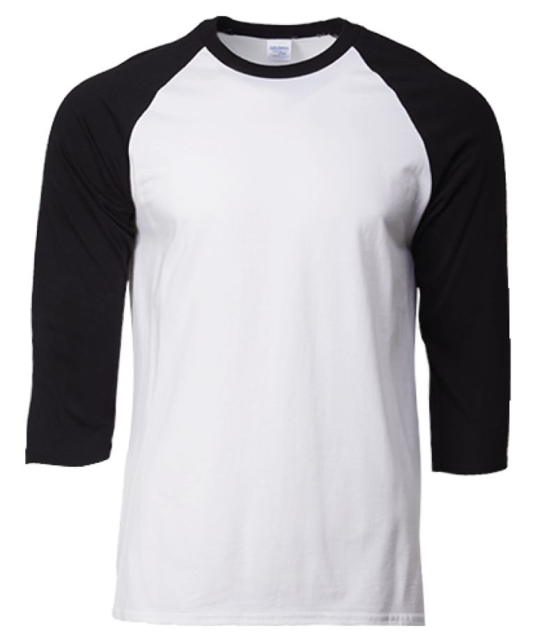 Gildan 76700 Unisex 34 Sleeve Raglan Premium Cotton T Shirt 180gm Gildanmy